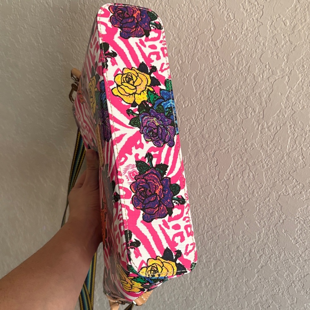 Consuela Pink Floral Crossbody Bag - Picture 11 of 11
